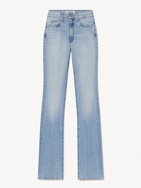 ETERNE CASH JEAN EXTRA LONG LIGHT INDIGO Size 26 NWT
